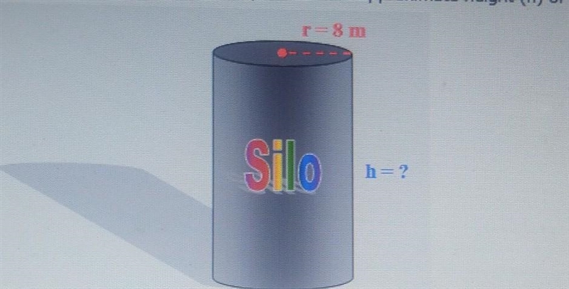 17) When filled to maximum capacity, a silo can hold about 4,000 cubic meters of corn-example-1