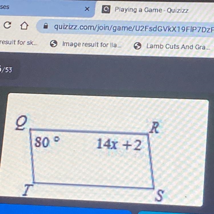 Solve for X in this parallelogram-example-1