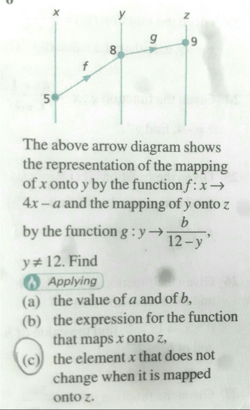 Tap on the photo. i don't understand how to do part c. (c) the element x that does-example-1