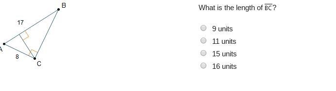 Please help A: 9 units B: 11 units C: 15 units D: 16 units-example-1