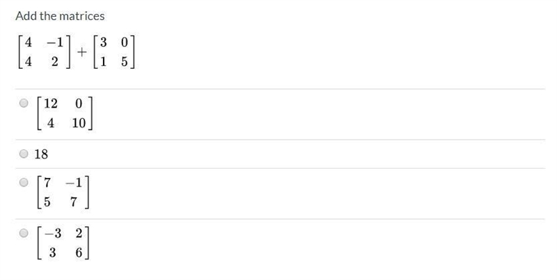 Add the matrices to find the answer.-example-1