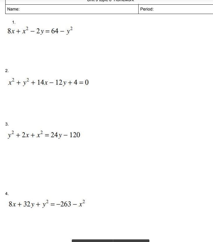 Not sure how to solve the following equations.-example-1