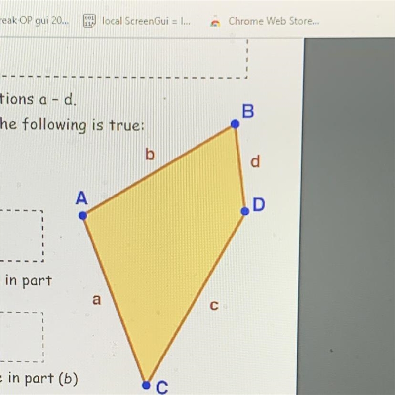 Find the perimeter of the figure if the following is true: A= x^2 B= 4x + 8 C= 2x-example-1