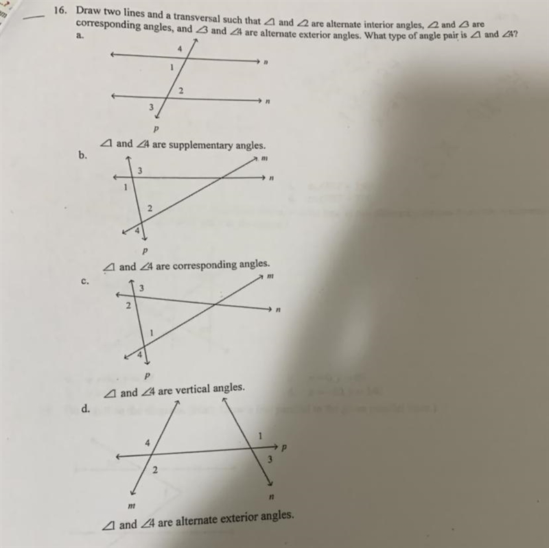 Draw two lines and a transversal... picture:-example-1