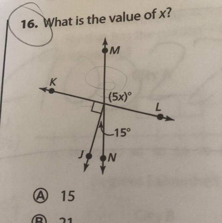 A: 15 B: 21 C: 26 D: 105-example-1