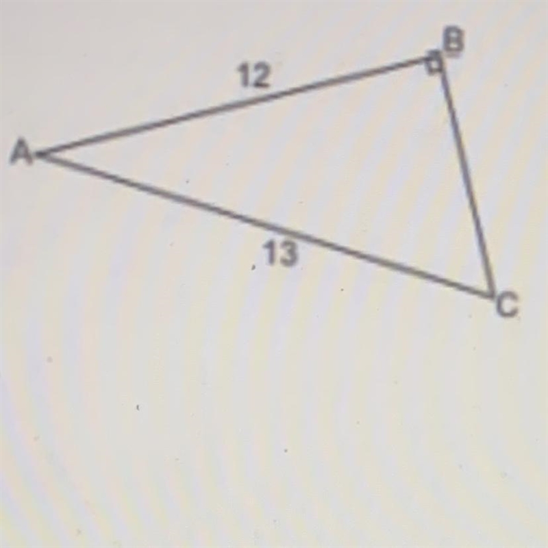 Find m∠C to the nearest degree for triangle ABC shown below. A. 23 B. 47 C. 67 D. 76-example-1