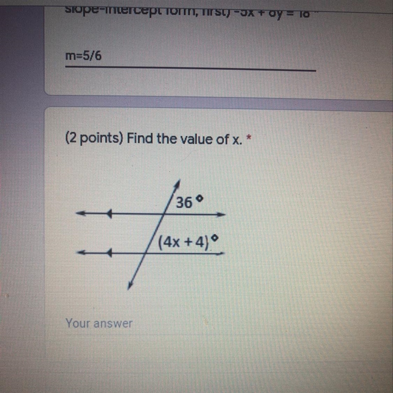 PLZ HELP FAST ! find the value of x-example-1