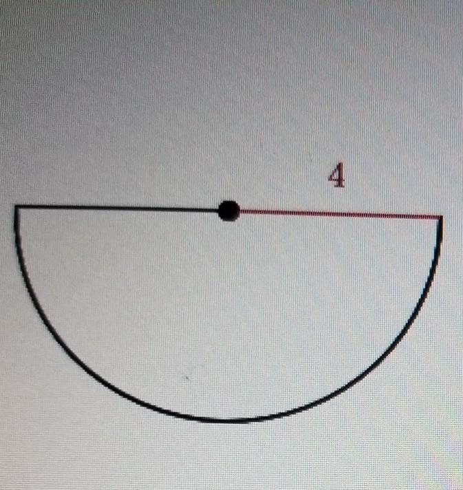 Please hurry and help me!!!! find the semicircular. Either enter an exact answer in-example-1