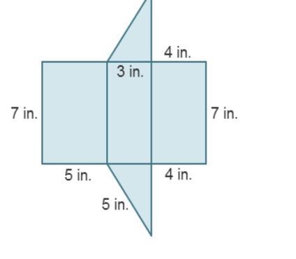 What is the area of one of the triangular faces? —In.2-example-1