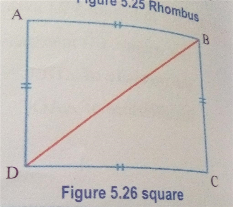 In Figure 5.26 to the right, ABCD is asquare. Find the measure of <ABD​-example-1