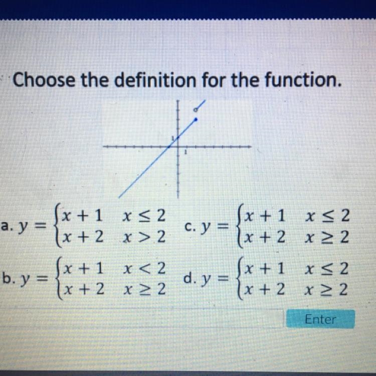 Please help. choose the definition for the function.-example-1