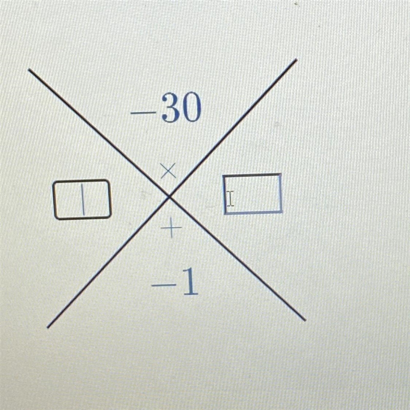 Write two numbers that multiply to the value on top and add to the value on bottom-example-1