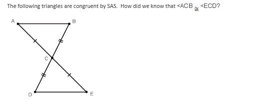 50 pts please help A) The angles are adjacent and share the same vertex. B)The angles-example-1