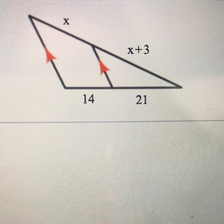 Solve for x please and explain!-example-1