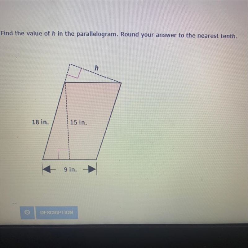 A. 30.0 in B. 7.5 C. 10.8 D. 27.6in-example-1