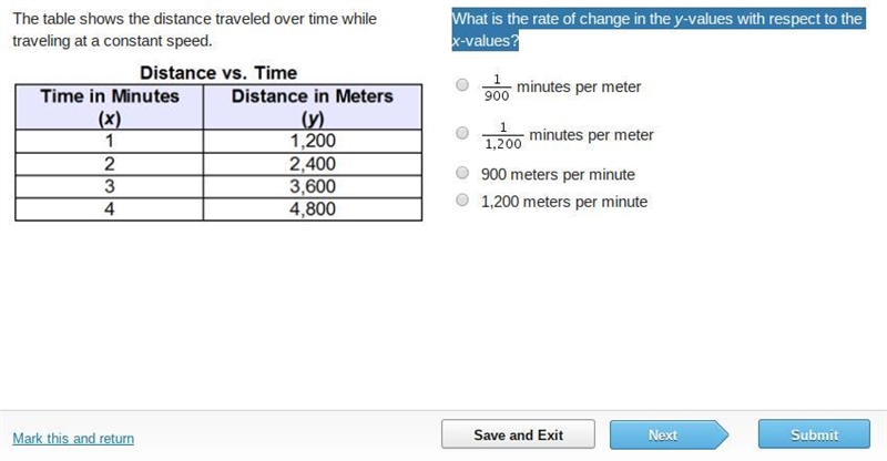 What is the rate of change in the y-values with respect to the x-values?-example-1