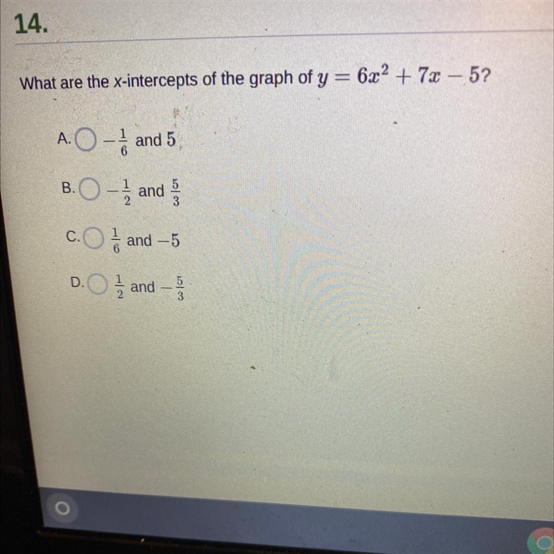 What are the x-intercepts of the graph of y-example-1