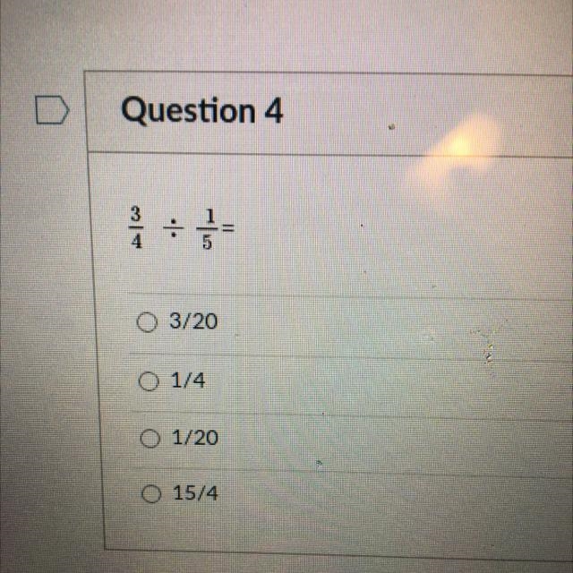 3/4 divided by 1/5 Please answer soon-example-1