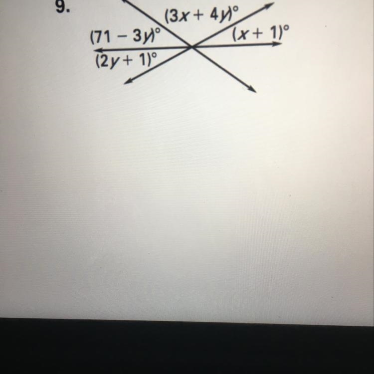 How would I start this question? Btw I need to find the X and the Y-example-1