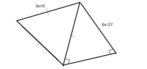 What is the value of X? A: 15 B: 27 C: 45 D: 12-example-1