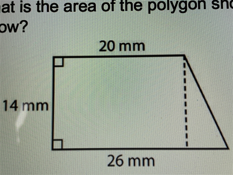 What is the area of the composite figure below-example-1