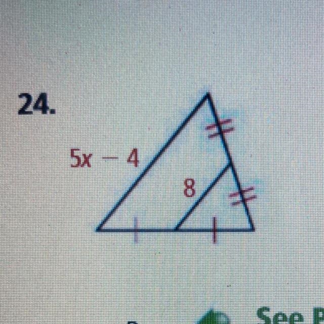 PLEASE HELP!! DUE SOON :( Question: Find the value of x.-example-1