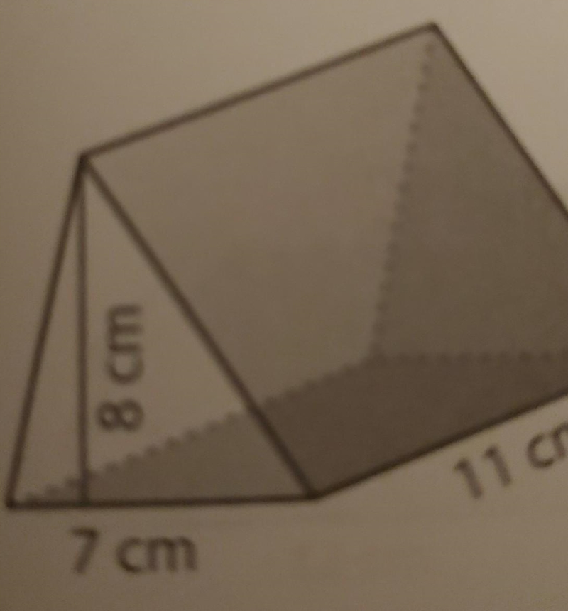 Find the volume of the triangular prism​-example-1