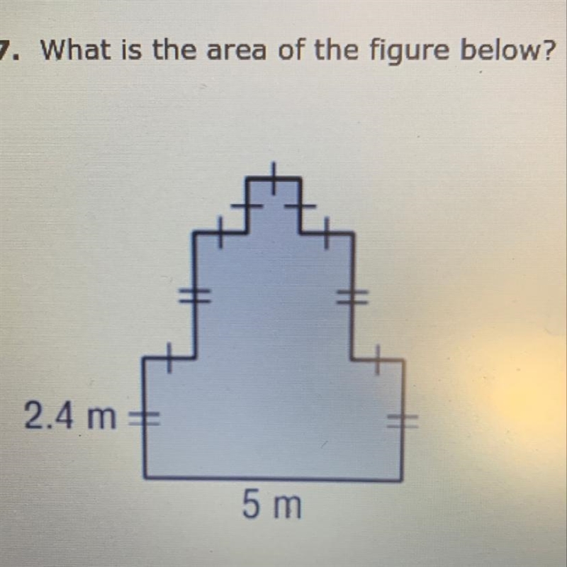 What is the area of the figure-example-1