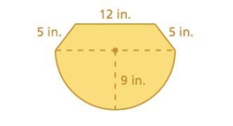 Find the perimeter of the figure to the nearest hundredth.-example-1