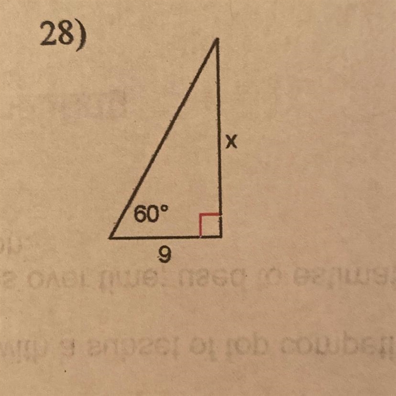 Find the missing side length. Round to nearest tenth-example-1