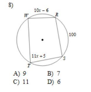 HELP! Solve for x. Photo attached 15 points to answer-example-1