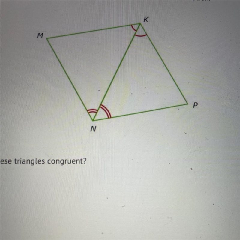 By which rule are these triangles congruent? A) AAS B) ASA C) SAS D) SSS-example-1