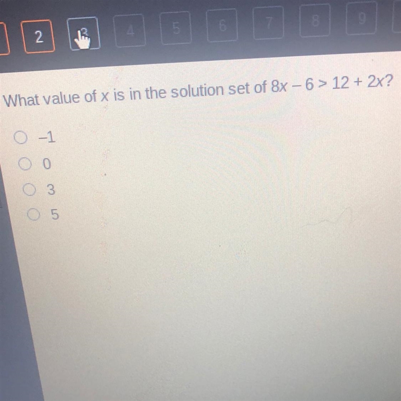 8x-6 greater than 12+2x ?????????????-example-1