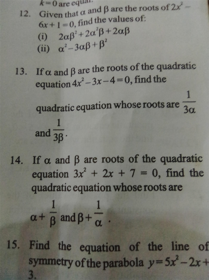 Hi. I need help with these questions. See image for question. Answer 14 and 13-example-1