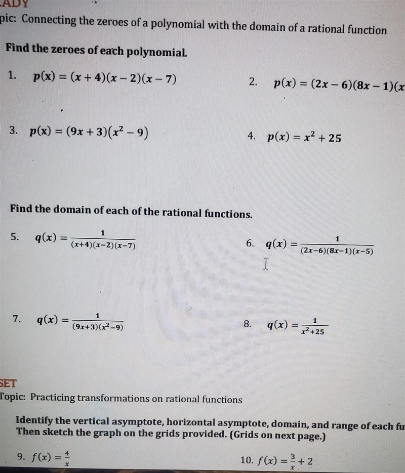 I finished question 1 but I could use some help on the others​-example-1