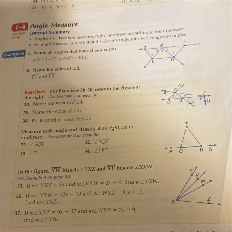 I need help with 36. And 37. Pleasee!-example-1