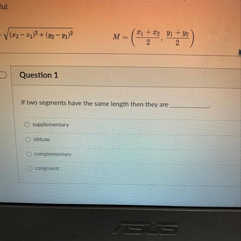 If two segments have the same length then they are?-example-1