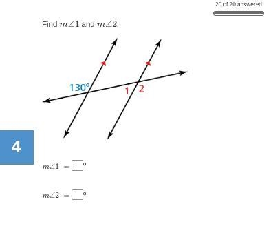 Find m<1 and find m<2-example-1