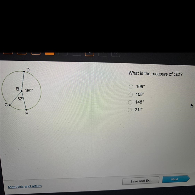 What is the measure of CED?-example-1