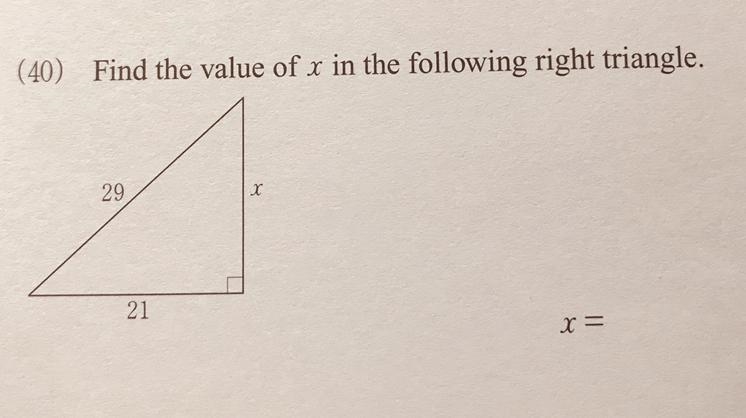 Pls help; I am kind of suckish with Pythagorean Theorem Also, please show the method-example-1