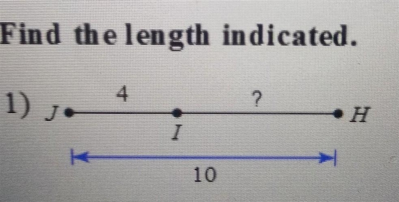 Find the length indicated.​-example-1