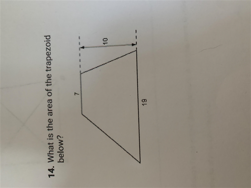 What is the area of the trapezoid below-example-1