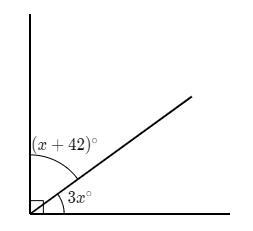 Solve for x in the diagram below.-example-1