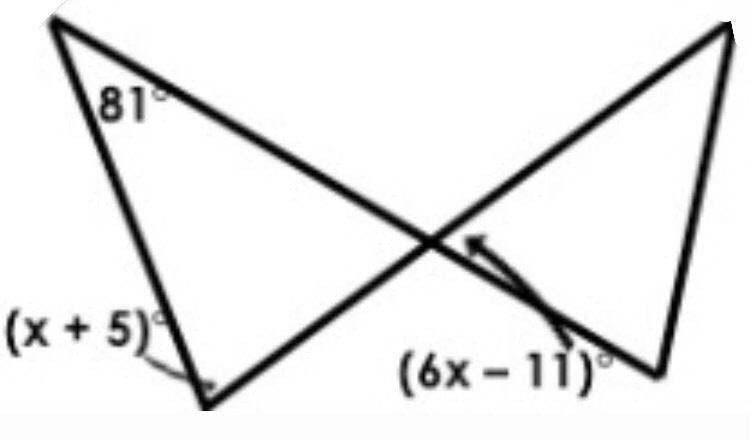 What is the value of x? Please provide an explanation, thanks!-example-1