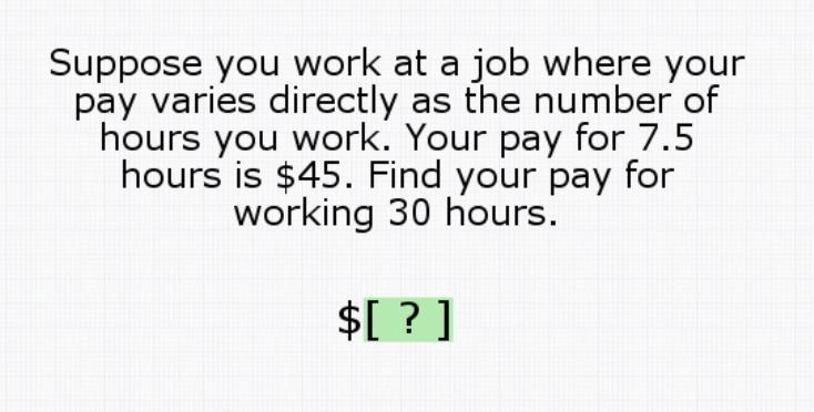 Find your pay for working 30 hours-example-1