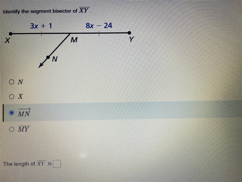 The length of XY is? I can’t figure this one out-example-1