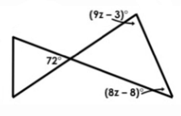 What is the value of z? Please provide an explanation, thanks!-example-1