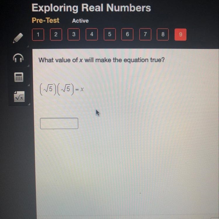 What value of x will make the equation true-example-1