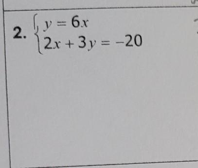 I need help with this problem. please help Directions: Solve each system by substitution-example-1