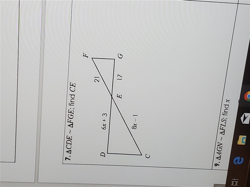 Pls i need help with this geometry problem. Its due today .-example-1